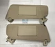 2005 Ford F150 King Ranch Sun Visor Set PAIR Tan OEM LATE 04-08 PICKUP 014736