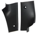 Rear Package Tray Window Corner Escutcheon Set 1968-1972 Pontiac GTO & Lemans