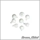 20Pcs Retainer Rivet Door Trim Panel Clips Nylon Fits For Honda 1990-On