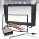 Double Din Radio Dash Mounting Bracket W/ Wiring Harness For 2007-2011 Honda CRV