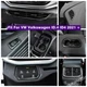 Carbon Look Head Lights Cover For VW Volkswagen ID.4 ID4 2021 - 2025 Accessories