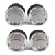 4* Silver Dashboard AC Air Vent Fit For FORD F150 LINCOLN Mark LT 8L3Z19893BA
