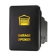 GARAGE OPENER 9B86OM Push switch 12V LED amber momentary For Toyota RAV4 Tacoma