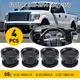 Dash Black Louver AC Heater Air Vent For 4Pcs 2009-14 Ford F-150 2013 2012 2011
