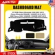 Dashboard Dash Cover Carpet for Chevy Silverado 2007-2013 Chevy and GMC black