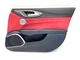17 18 19 ALFA ROMEO GIULIA FRONT RIGHT PASSENGER RED DOOR CARD PANEL OEM #A0.62