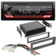JVC KD-X280 Bluetooth Car Stereo AM/FM Radio (No CD) for 1995-2004 Toyota Tacoma