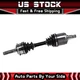 FRONT LEFT CV Axle For 1995-2000 TOYOTA TACOMA(DLX;With Manual Hubs) Shaft
