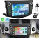 For Toyota RAV4 2006-2012 Car Stereo Radio Android 15 Carplay GPS Navi 4+64GB US