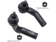 Front Outer Tie Rod End Set fits Mazda 5 2006-2010, 2012-2017 68QPZR