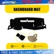 Custom Fit Dashboard Mat Pad for 2007-13 Chevy Silverado & GMC Sierra Black 1-5X