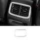 For Volkswagen ID.4 2021-25 Silver Matte Rear Air Out Vent Frame Trims Steel 1PC