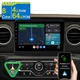 9"  FOR Jeep Wrangler JL 2018-22  ANDROID14 APPLE CARPLAY 4+64G RADIO CAR STEREO