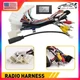 Car Stereo Power Radio Harness Cable For Toyota USB Adapter Support OE# AMP US