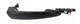BMW 1 2 3 Series F87 M2 Right OS Handle Bracket Black Sapphire Metallic 7332566
