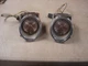 1965 Oldsmobile 442 Cutlass F85 Front Parking/Signal Lights Pair & Brackets GM