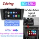 Idoing For 15-18 Subaru Legacy Outback Carplay Android Car Stereo Radio GPS DSP