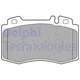 DELPHI Disc Brake Pad Set For MERCEDES SUBARU Outback C215 R129 92-12 1634200820