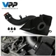 BLACK For 15-2020 Audi A3 2019 Golf 1.8L GTI 2.0L Cold Air Intake +Heat Shield