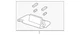 Genuine Honda 83280-TA0-A91ZB
