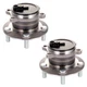 2PCS Wheel Hub Bearings W/ ABS Rear For Mazda 3 Sport 3 2014 2015 2016 2.0L 2.5L