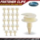 20Pcs 7.9mm Nylon Door Trim Panel Retainer Clips Triple Head-Type for GM 1978-On