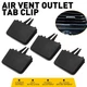 A/C Air Vent Outlet Tab Clip 4PCS For 2005-2012 BMW 3Series E90 E91 64229130459