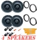 Cerwin-Vega XED62 Front & Rear Speakers for 2023-up Honda Accord & 2022-up Civic