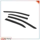 Wavy Window Visor Guard Deflector Compatible with Toyota For Corolla Sedan 14-19