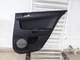 2008 MITSUBISHI LANCERMIT Driver Left Side Rear Door Trim Panel Black Trim X OEM