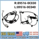 2PCS Front L&R ABS Control Sensor Wire For Toyota Tundra Sequoia 89516-0C040