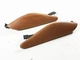 10-13 BMW X5M X6M E70 E71 Center Console Leather Knee Pad Pair Cinnamon Merino 