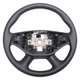 4-Spoke Standard Black Vinyl Steering Wheel for 2014-2019 Chevy Impala- 84346030