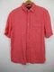 Mercedes-Benz Embroidered Logo Linen Shirt Men Large Luau Edition Short Sleeve