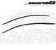 Dark Smoke Outside Mount Window Visor Rain Guard 2pcs For Scion FR-S 2013-2016