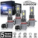For Toyota Sienna 2004-2010 LED Headlights Bright Bulbs Hi/Lo Beam 72000LM 6500K