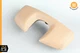 07-09 Mercedes W221 S450 S550 Center Console Trim Tan 2216800108 OEM 