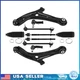 For 2011-2018 Ford Fiesta Front Lower Control Arm Ball Joints Sway Bars Tie Rods