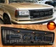 Grille For Ford F150 Bronco Grill 1992 93 94 95 1996 Grille w/LED +Letter Black