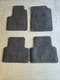 GM Chevy Colorado Canyon 4pc Carpet Floor Mats 2013 - 2018 Black 23432267
