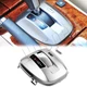 Silver Gear Shifter Lever Cover & Shifter Lever Lock For Honda Accord 2008-2012
