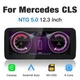 12.3"Android 13 Navigation Screen 4+32GB CarPlay for Mercedes CLS 2014&ndash;18 NTG5.0