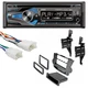 Jensen CD/AM/FM Car Stereo/Radio install kit for 2008&ndash;2012 Toyota Highlander
