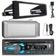 Dual Electronics XDM290BT Single DIN CD Receiver W/Kit + Cover, Amp Booster Kit