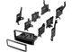 American International TOYK969 For 04-10 Toyota Scion Single-Din Stereo Bracket