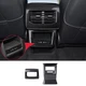 For Volkswagen ID.4 2021-2023 ABS Carbon Fiber Rear Air Outlet Vent Cover Trim
