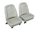 Chevy GMC Pickup Vinyl & Houndstooth Seat Upholstery for Front Buckets 1969-1972