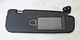 2010-2016 Hyundai Genesis Passenger Sun Visor Black OEM 852022M040