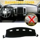 For 2002-2008 1500 DODGE RAM 3500 2500 Dash Cover Mat Dashboard Pad Black Carpet