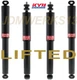 KYB 4 ExcelG SHOCKS For 2 - 3 inches Lifted for NISSAN XTERRA 99 00 01 02 03 04 